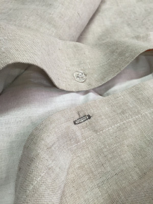 Фото 4 Olive Washed Linen комплект постельного белья (двуспальный Евро)