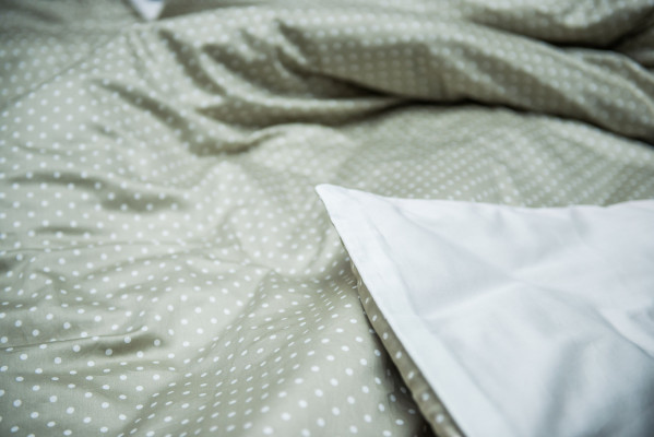 Фото 5 ГОРОХИ комплект сатинового постельного белья (Двуспальный Евро)